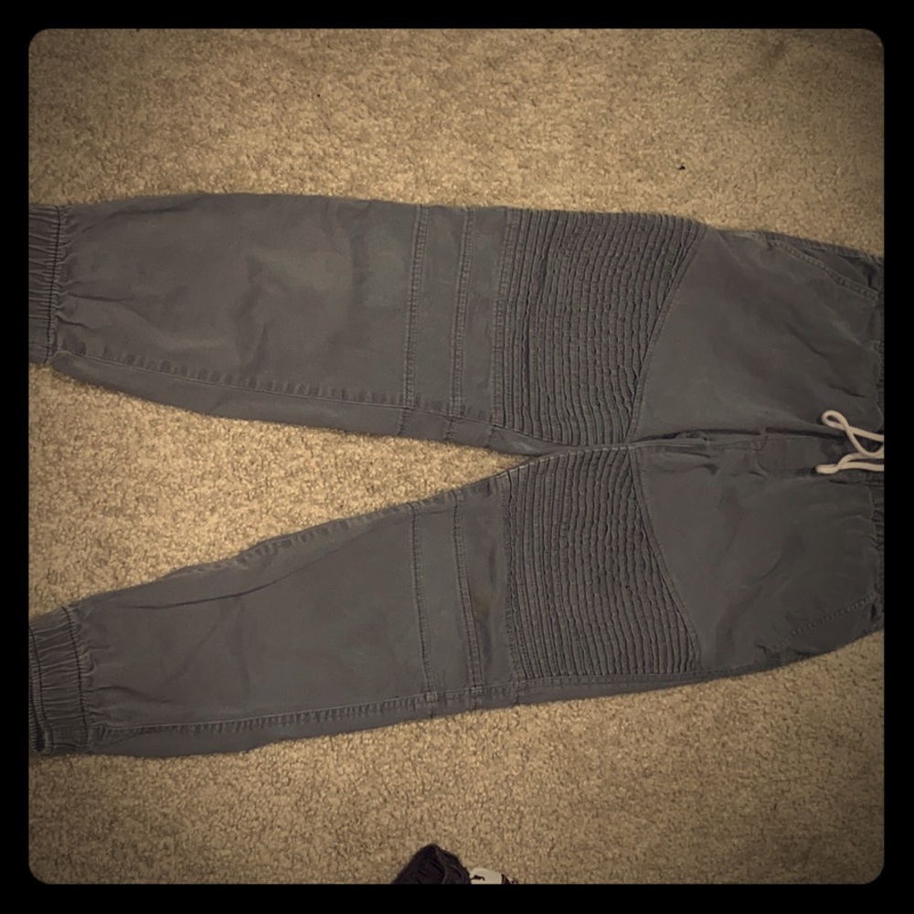 Gray joggers